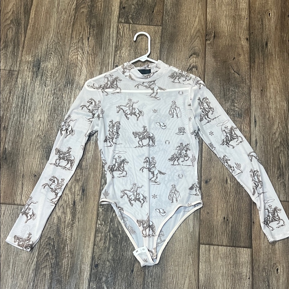 Women’s Cowboy Print One Piece
